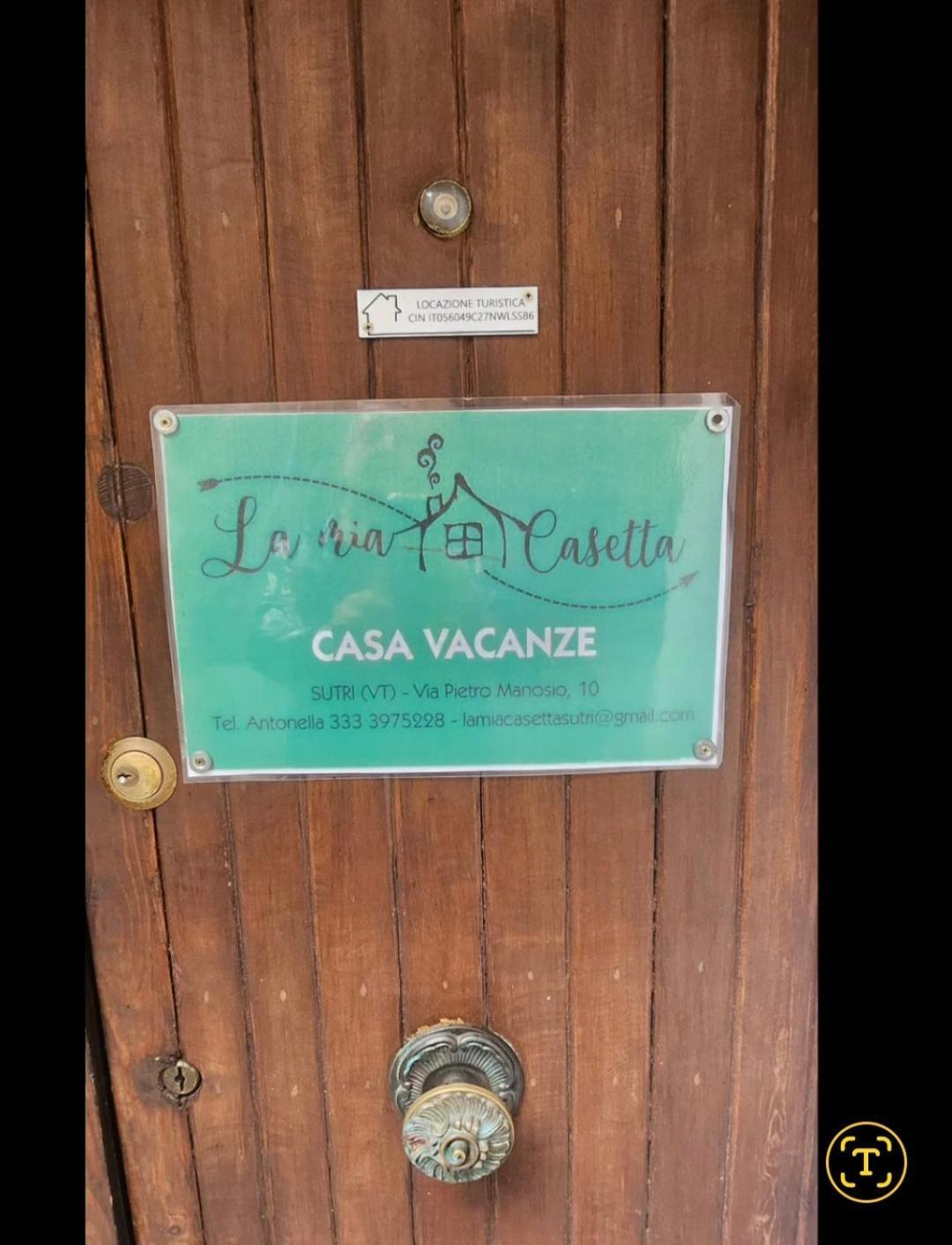 Casa Vacanza La Mia Casetta Sutri Zewnętrze zdjęcie